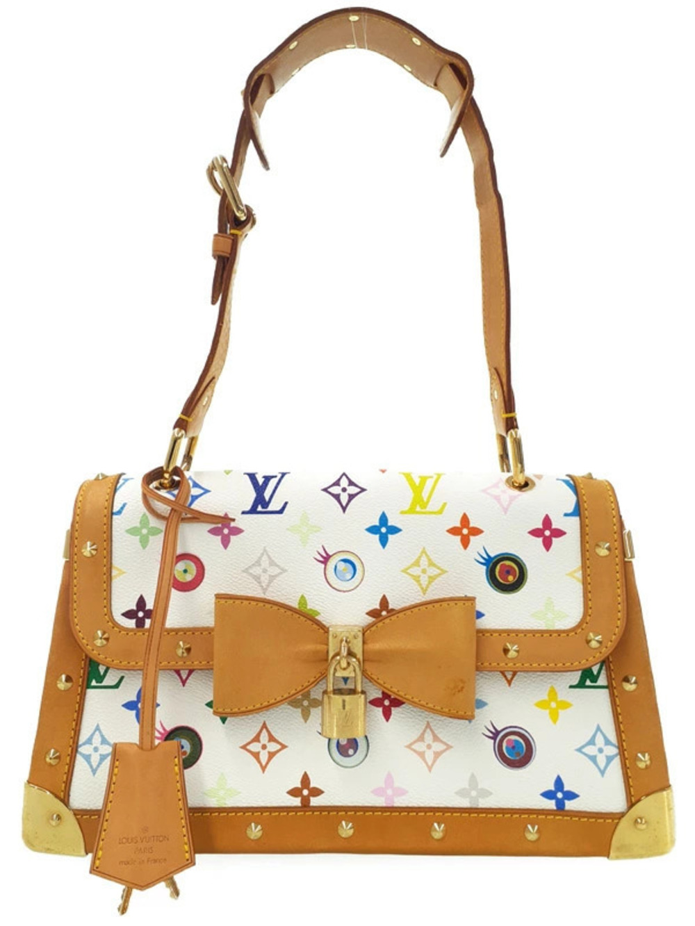 Louis Vuitton I Love Monogram Sac Rabba Takashi Murakami Hobo Bag